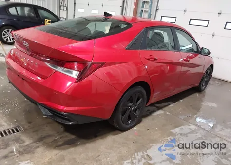 2022 Hyundai Elantra Sel из США, поврежденный, VIN 5NPLM4AG9NH071227